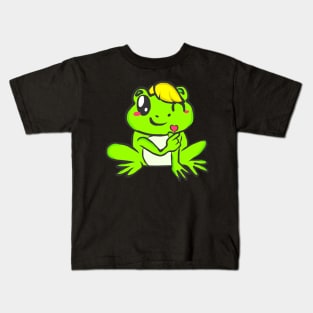 Frog Tadpole Toad Lurch Toad Froschlurch sweet Kids T-Shirt